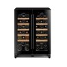 CBU40D1B Vinoteca empotrable de 40 botellas de doble zona - Climadiff