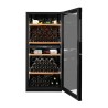 MILLESIME140DB Vinoteca de envejecimiento de doble zona - 138 botellas - Climadiff