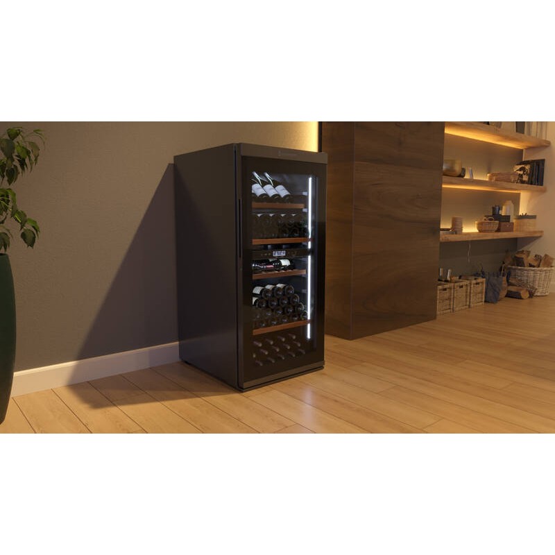 Vinoteca de envejecimiento de doble zona MILLESIME140DB Climadiff - 138 botellas